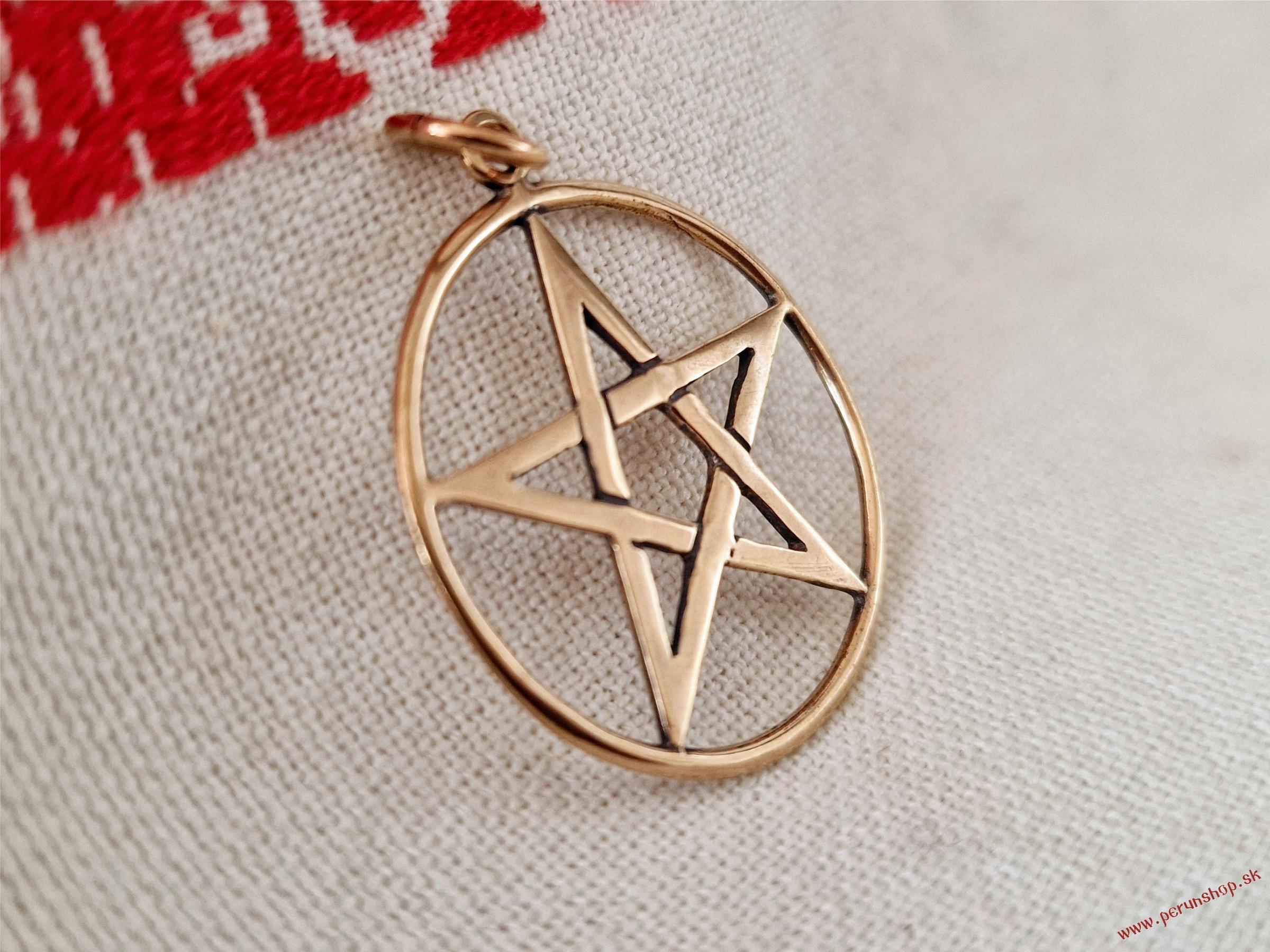 Pentagram - bronz